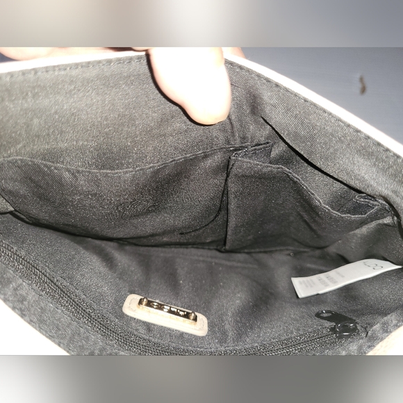 Aldo Chain Strap Handbag Cream Color With Beads - Picture 12 of 16